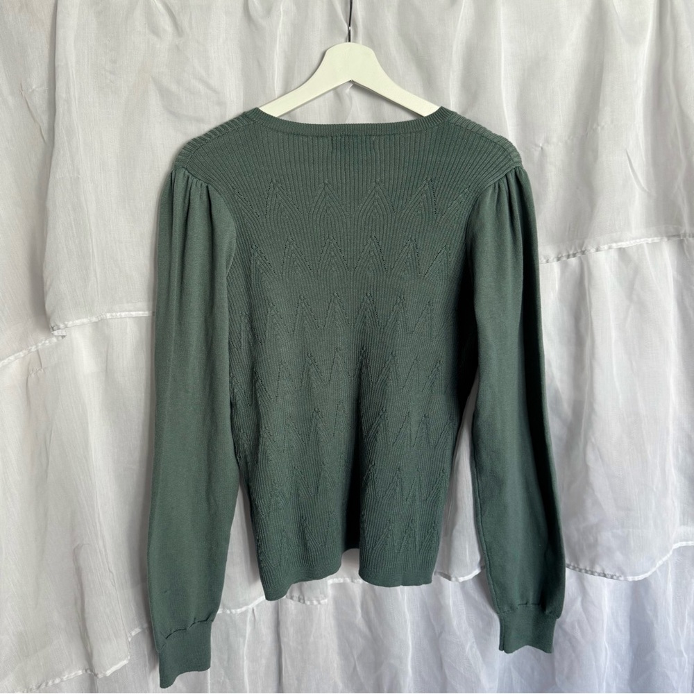 Grace & Lace V-Neck Knit Sweater - Picture 3 of 6
